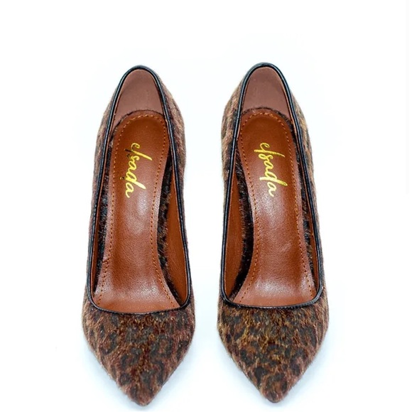 ElSada Vegan Leopard Pump (NWT) Size 7.5 - Picture 6 of 8